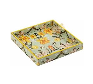 Magnifique plateau imprimé en bois pour la fête d'hôtel et le plateau de table de mariage Emballage personnalisé Produit fait main exigeant - Product Image 2