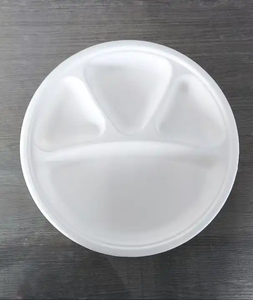 Boîte à lunch compostable de haute qualité en bagasse pour le service en chambre d'hôtel et les mariages en plein air - Product Image 4