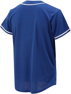 Venta al por mayor de camisetas de béisbol de manga corta hechas a medida 100% de tela de alta calidad todos los diseños equipo Softball Jersey precio barato - Product Image 2