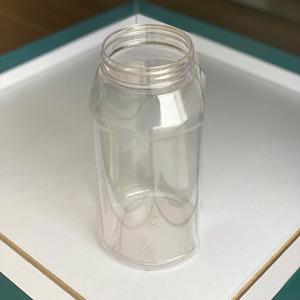Best selling 1000g Round Transparent Food Container Pet Clear Plastic <b>Jar</b> - Product Image 3
