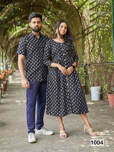 Camisa Kurti de colección de pareja de diseñador de nuevo diseño de moda más vendida para ropa de oficina y Regula a precio de exportación - Product Image 3