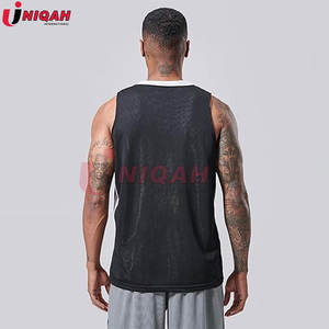 Camiseta deportiva de alta calidad para hombre, tallas personalizables, conjunto de color blanco/Negro transpirable, precio de fábrica - Product Image 5