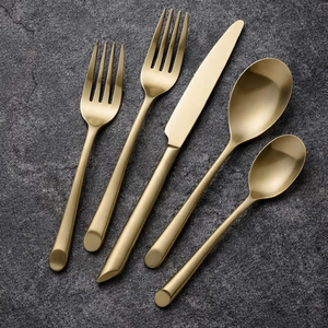 Ensemble complet d'ustensiles de table, ensemble de couverts de table, ensemble de couverts occidentaux, ensemble de couverts d'hôtel, ensemble de couverts de restaurant, ensemble cuillère-fourchette-couteau - Product Image 2