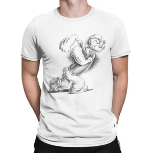 Camiseta de Manga Corta para Hombre, 100% Algodón, Cuello Redondo, Ecológica, Corte Regular, Estilo Urbano, Antiarrugas, Transpirable, con Serigrafía - Product Image 1