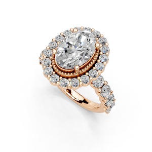 แหวนเพชรประกายแบบคลาสสิก AIENR-153สำหรับผู้หญิงสำหรับการมีส่วนร่วมในทองคำขาวหรือทองคำขาวและสีขาวทองและสีโรสโกลด์ - Product Image 1