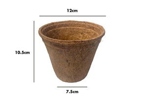 Fibre de coque de noix de coco du Vietnam, pot en fibre de coco conçu pour la pépinière, le jardinage, la plantation et l'application décorative - Product Image 2