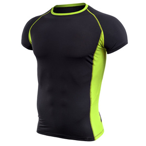 Unisexe 100% coton col rond T-Shirt 3D Logo surdimensionné coupe ample rayé doux tricoté 220 Gsm anti-boulochage fil teint hommes - Product Image 4