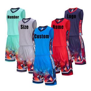 Uniforme de Baloncesto Profesional Personalizable para Equipos con Tejido Transpirable 100% Poliéster - Product Image 6