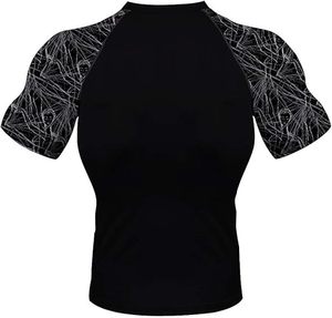 Camisa Rash Guard MMA & BJJ de manga larga personalizada de alta calidad para hombre Logo sublimado transpirable para comodidad - Product Image 6
