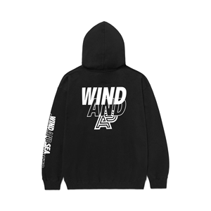 Sweat à capuche en coton épais pour hommes unisexe Streetwear Fit bouffée impression pull sweat Design graphique Hip Hop sweats à capuche en gros - Product Image 2