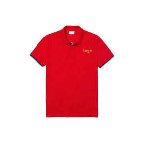Et polo décontracté pour hommes de haute qualité nouveauté avec manches courtes style tendance personnalisable marque privée - Product Image 1