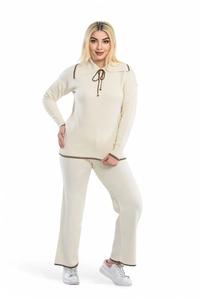 Conjunto de polo de mujer de moda de alta calidad con Bagcikil Yaka Trikosh como este único y elegante - Product Image 6