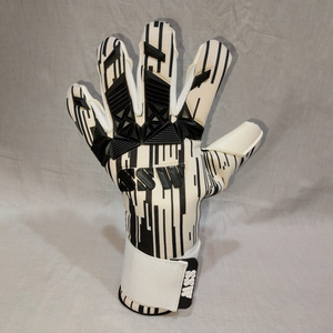 ถุงมือผู้รักษาประตูฟุตบอลแบบมืออาชีพปรับแต่งได้ยางลาเท็กซ์หนังพียูสำหรับการป้องกันในการเล่นกีฬา - Product Image 5