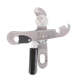 Ağır dayanıklı açık tırmanma dişli alüminyum 345g <span class=keywords><strong>650kN</strong></span> için 9 ila 13mm halat boyutu 57x22mm el Descender - Product Image 1