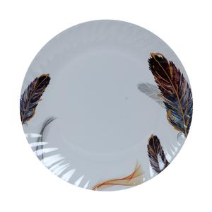 Assiette de chargeur en acier inoxydable Vaisselle pour la maison Utilisation de la restauration Assiette de service arrondie décorative Restauration de qualité supérieure - Product Image 2