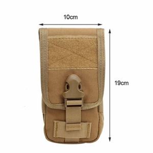 Tactical Molle Eco-Friendly Double Sided Breathable Polyester/Nylon Mobile Phone Pouch with Double Layer Belt <b>Clip</b> - Product Image 2