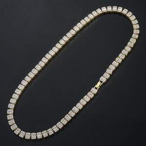 Classy Hip Hop 925 Sterling Silver Moissanite Vvs Clarity Diamond Chain Accesorio con claridad Vvs mejorada y aspecto único - Product Image 5