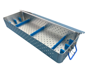 Carekit ถาดอะลูมิเนียมหุ่นยนต์อะโนไดซ์1แหล่งอุปกรณ์เครื่องมือผ่าตัด - Product Image 1