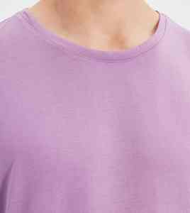 Camiseta de Manga Corta para Hombre, Talla Grande, Transpirable, 100% Algodón, con Estampado de Cuadros y Logotipo de Marca Personalizado, 2024 - Product Image 3