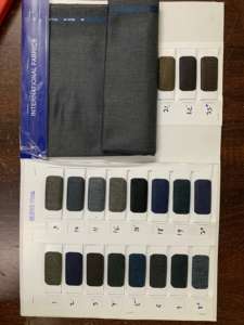 Tissu de costume en polycoton de qualité supérieure, effet laine Gilder |   Largeur de 58 pouces |   Idéal pour les tenues décontractées, pantalons pour hommes et femmes - Product Image 5