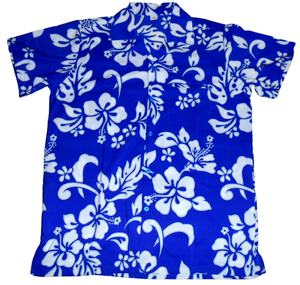 เสื้อฮาวายแขนสั้นพิมพ์ลายดอกไม้,เสื้อใส่ลำลองสำหรับฤดูร้อน - Product Image 1