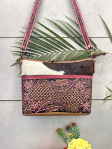 Sac à main en cuir de vachette de haute qualité, bohème, fait à la main, sacs multi-usages pour femmes - Product Image 3