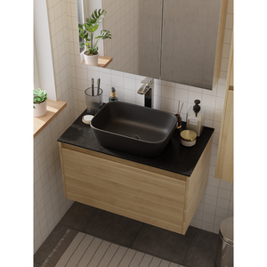 Lavabo de Cerámica HERA Negro Mate 9029-M201 - Product Image 2