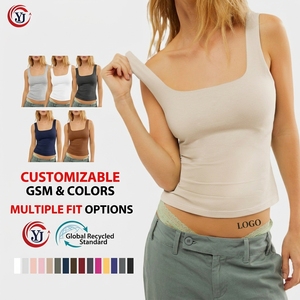 Débardeur <span class=keywords><strong>de</strong></span> <span class=keywords><strong>sport</strong></span> sans couture personnalisé pour <span class=keywords><strong>femme</strong></span>, respirant, coupe ajustée, haut tricoté pour <span class=keywords><strong>femme</strong></span>, débardeur <span class=keywords><strong>de</strong></span> <span class=keywords><strong>sport</strong></span> dos nu, camisole d'été pour <span class=keywords><strong>femme</strong></span> - Product Image 1