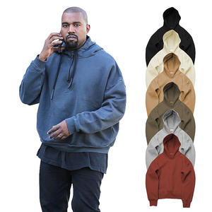 Chándal personalizado de algodón de rizo francés, chándal de algodón, sudadera de gran tamaño para hombres pesados, Sudadera con capucha en blanco de calle para hombres de mejor calidad - Product Image 1