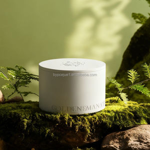 Premium Unique Concrete <strong>Candle</strong> Jar <strong>Large</strong> Size Black <strong>Candle</strong> Container Empty Cement Vessels <strong>Candles</strong> with Lids for Home Decor - Product Image 4