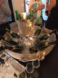 Cuenco de champán antiguo y cubo de hielo de acero inoxidable de calidad creativa con mango de ciervo Cubo de vino de proveedores al por mayor - Product Image 4