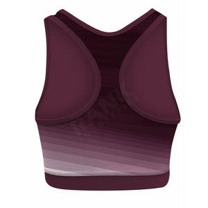 สปอร์ตบราผู้หญิงแบบใหม่ สายปรับได้ ผลิตจากผ้าสแปนเด็กซ์และไนลอน - Product Image 2