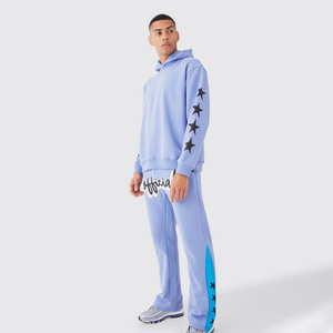 Man Custom Tracksuit Sweat Suits Blank 100% Premium Cotton Pullover Jogging Hoodies and <b>Sweatpants</b> <b>Sets</b> for Man - Product Image 1