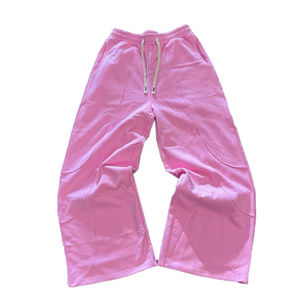 Pantalones Deportivos Personalizados para Hombre a Precio Económico en Línea, Pantalones Deportivos de Algodón Grueso para Hombre, Pantalones Deportivos Holgados con Pedrería y Pierna Ancha - Product Image 6