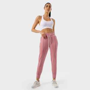 2022 Venta caliente de alta calidad de las mujeres de cintura media pantalones de chándal sueltos Joggers bolsillos laterales cordón transpirable ropa de invierno de moda - Product Image 1