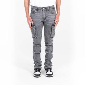 Wholesale Low MOQ Custom Made <b>Jeans</b> Pants for <b>Men</b> Custom Logo Latest Design <b>Men</b> <b>Jeans</b> Pants - Product Image 4