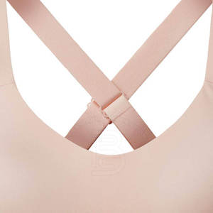 Sujetador de Yoga de compresión de alta para impacto para mujer, Sujetador deportivo transpirable sin costuras con logotipo personalizado, opción de talla grande disponible - Product Image 5