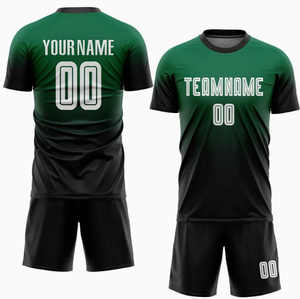 Fabrication professionnelle d'uniformes de football unisexes, col en V, imprimés, courts, 100% polyester, respirants, séchage rapide, vêtements de sport, équipe personnalisée - Product Image 6