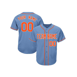 Vêtements de sport à manches courtes de qualité supérieure pour hommes, maillot de baseball et de softball respirant - Product Image 6