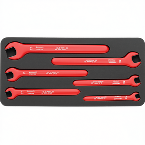 Juego de llaves de boca abierta de un solo extremo Stahlwille VDE de 6 piezas con llaves de inserción TCS - Product Image 2