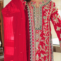 Abbigliamento da sposa di design indiano pakistano elegante Salwar kameez, ultimo abbigliamento da festa Premium esclusivo, prodotto più venduto