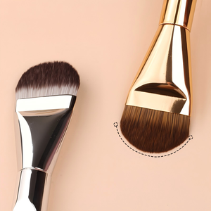 Brocha de Maquillaje Plana de Marca Privada para Maquillaje Líquido, Brocha de Maquillaje Facial Premium - Product Image 3