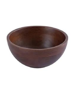 Utensilio para ensalada de madera de acacia al por mayor, tazón para servir ensalada, fruteros, tazón de madera de teca para uso doméstico de FSI - Product Image 4