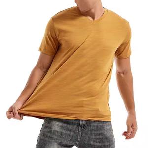 Camiseta de Cuello Redondo Personalizada para Hombre, Diseño Casual, Estampada, 100% Algodón, Venta al por Mayor, Diseño Personalizado, Camisetas para Hombre 2025 - Product Image 5
