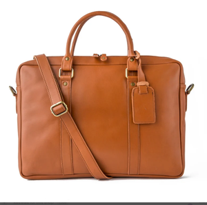 Leather <b>Briefcase</b>, Personalized Messenger Bag Women, Personalized Gifts for Him Leather <b>Briefcase</b> Man - Product Image 1