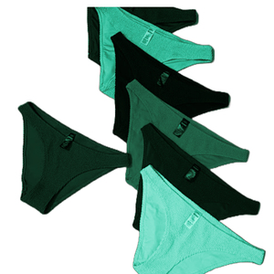 Culottes pour femmes sans couture en gros de haute qualité taille basse découpe sexy jersey coton spandex multicolore avec ceinture OEM - Product Image 6