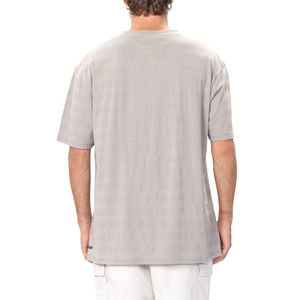 Ensemble de short personnalisé en polyester à séchage rapide et délavé à l'acide, vêtements de jogging pour les activités d'été en plein air, couleurs contrastées, service OEM - Product Image 4