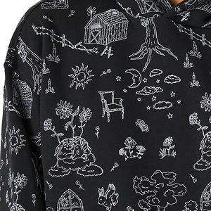 Sudadera con Capucha de Invierno para Mujer, Talla Adulto, con Logotipo Personalizado, de Alta Calidad, Estilo Vintage, Holgada, de Algodón, Antibolitas y Transpirable - Product Image 4