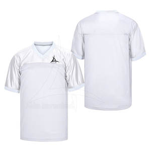 Camiseta de Fútbol Americano Transpirable de Talla Grande, Manga Corta, Último Estilo, MOQ Bajo en Venta - Product Image 3