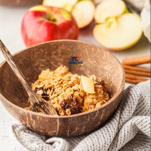 Cuencos de Coco para batidos, cuencos para ensalada y coco, juego de cucharas con conchas - Product Image 3